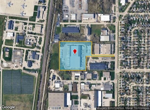  5831 S Pennsylvania Ave, Cudahy, WI Parcel Map