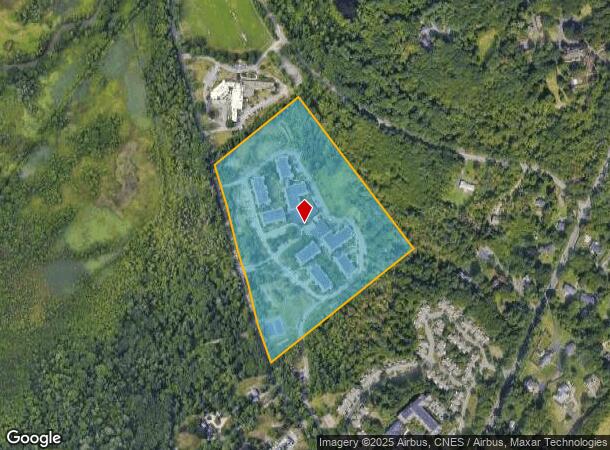  1372 Brush Hill Rd, Milton, MA Parcel Map