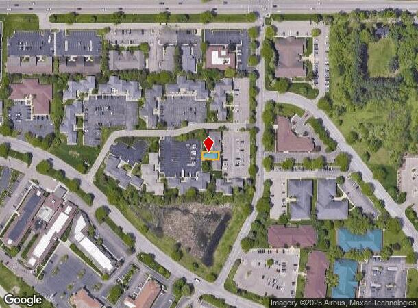 2147 Commons Pky, Okemos, MI Parcel Map