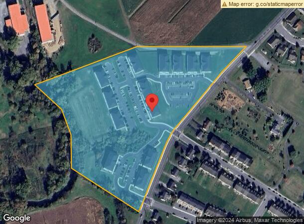  1113 Hollywell Ave, Chambersburg, PA Parcel Map