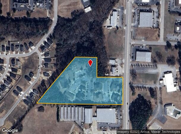 2712 Forest Hills Rd Sw, Wilson, NC Parcel Map