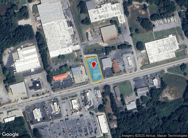 1190 W Spring St, Monroe, GA Parcel Map
