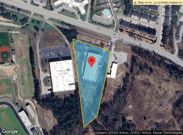  806 Se Main St, Simpsonville, SC Parcel Map