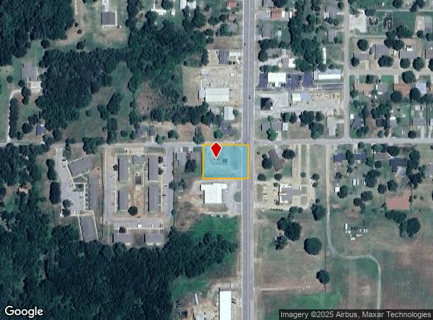  S Dawson At East Green St, Meeker, OK Parcel Map