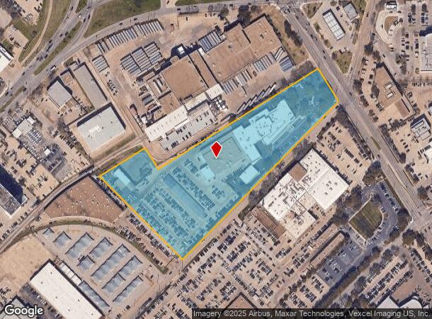  6421 Lemmon Ave, Dallas, TX Parcel Map