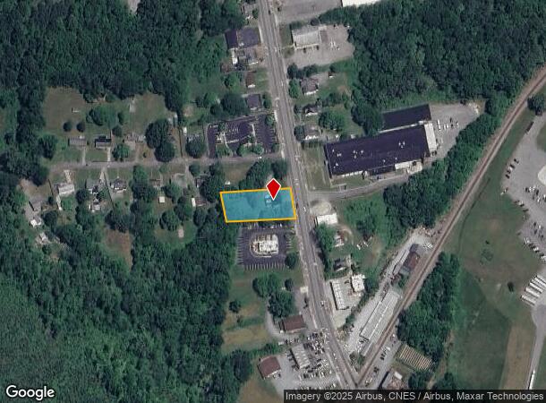  334 S Main St, Halifax, VA Parcel Map