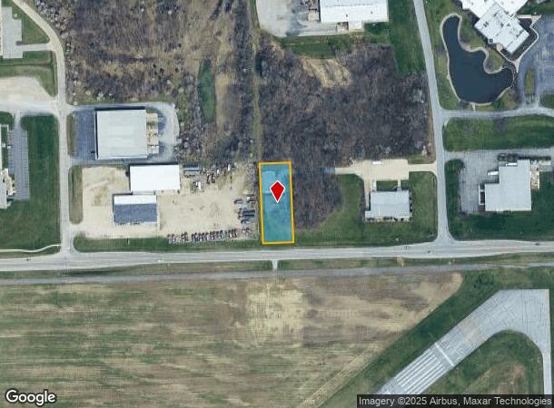  536 W Cook Rd, Fort Wayne, IN Parcel Map