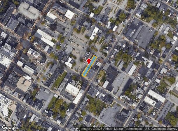  60 E Washington St, Hagerstown, MD Parcel Map
