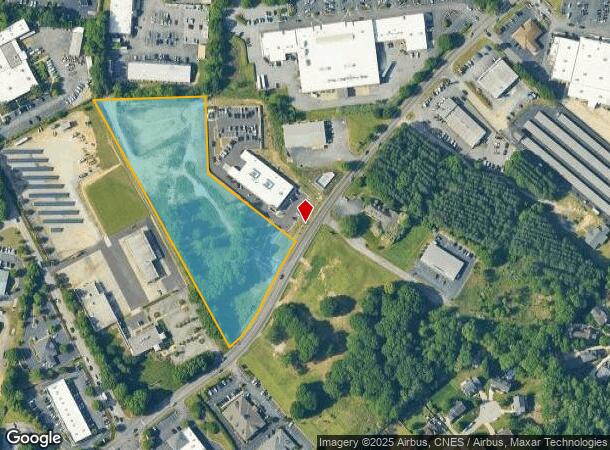  1215 E Butler Rd, Greenville, SC Parcel Map