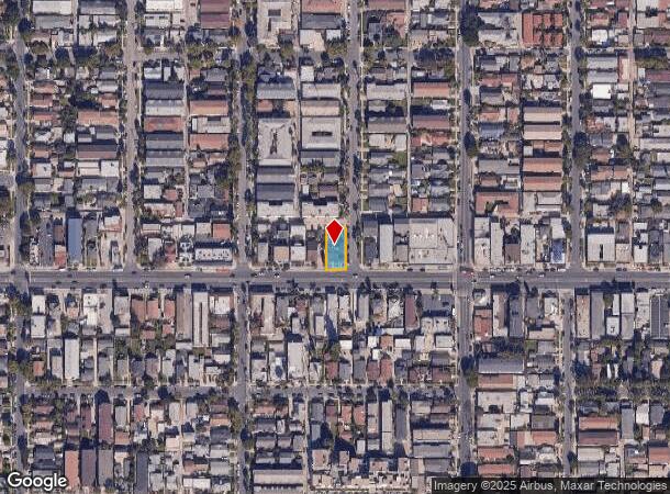  1837 E 7Th St, Long Beach, CA Parcel Map