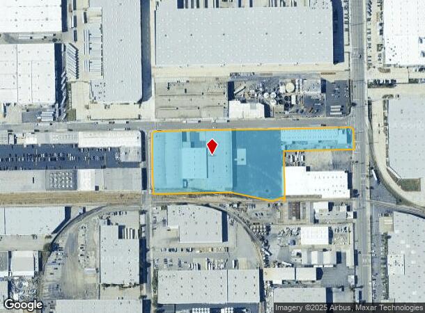  2958 E 54Th St, Los Angeles, CA Parcel Map