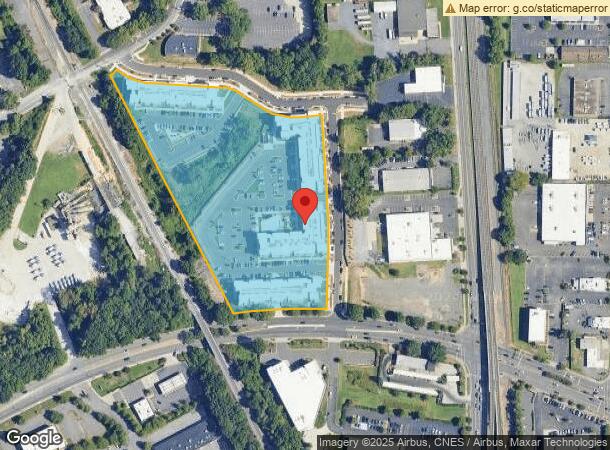  1001 Tyvola Rd, Charlotte, NC Parcel Map