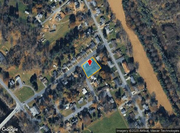  415 N Duke St, Hummelstown, PA Parcel Map