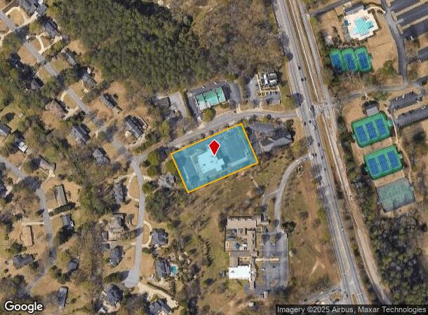  105 Trinity Pl, Athens, GA Parcel Map