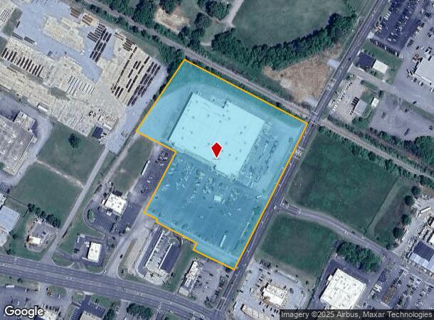  1350 Julian R Allsbrook Hwy, Roanoke Rapids, NC Parcel Map