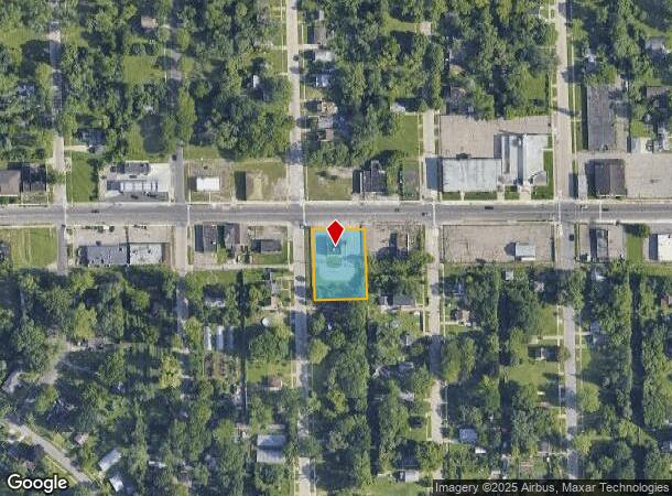  22541 Fenkell St, Detroit, MI Parcel Map