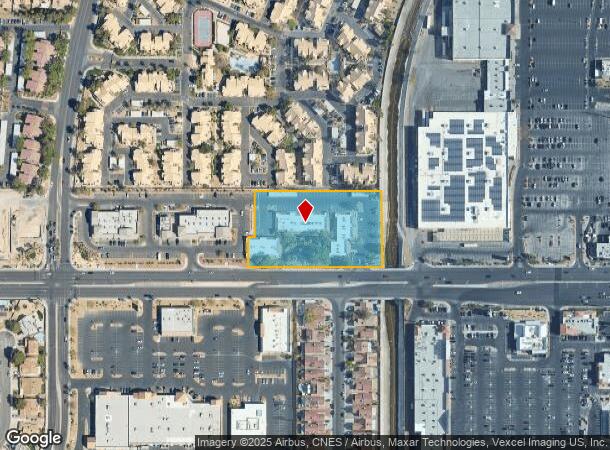  1510 W Sunset Rd, Henderson, NV Parcel Map