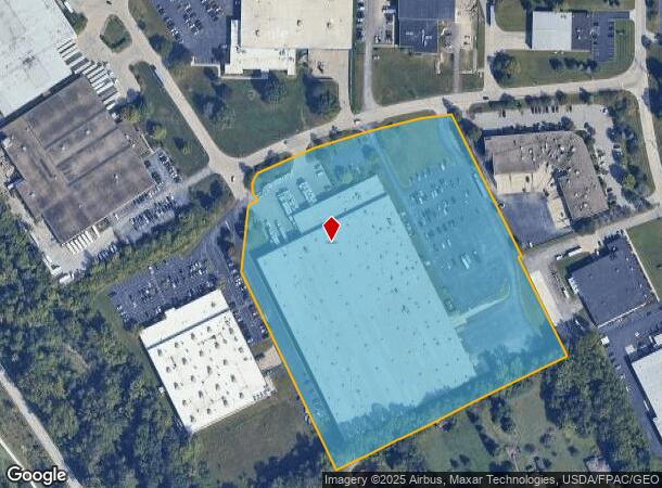  9450 Allen Dr, Cleveland, OH Parcel Map