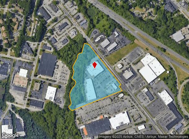  35 Highland Ave, Seekonk, MA Parcel Map