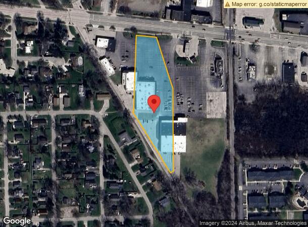  2622 Center Ave, Bay City, MI Parcel Map