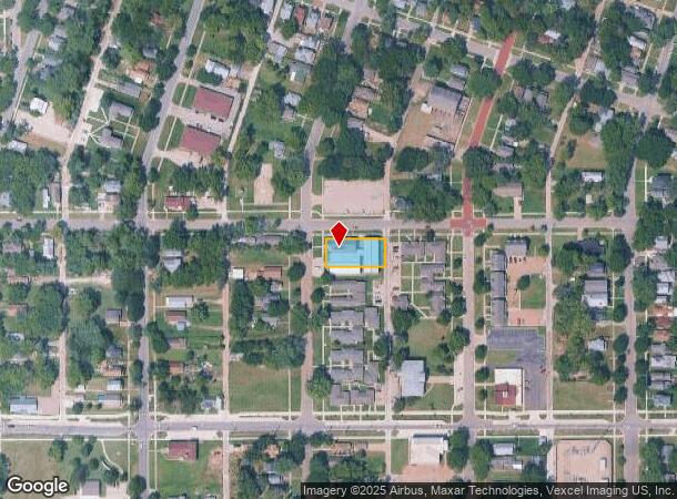 1162 Sw Lincoln St, Topeka, KS Parcel Map