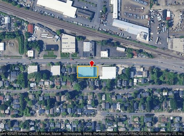  756 Ne Lombard St, Portland, OR Parcel Map