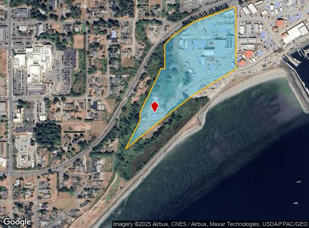  809 8Th St, Port Townsend, WA Parcel Map