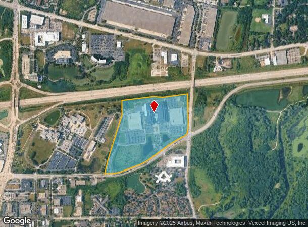 1415 W Diehl Rd, Naperville, IL Parcel Map
