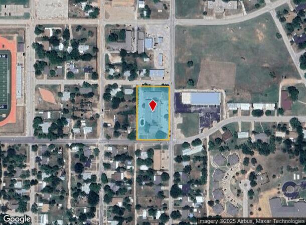 1100 Indiana St, Graham, TX Parcel Map