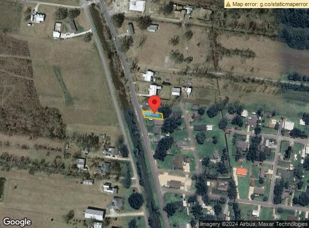  821 Bayou Dularge Rd, Houma, LA Parcel Map