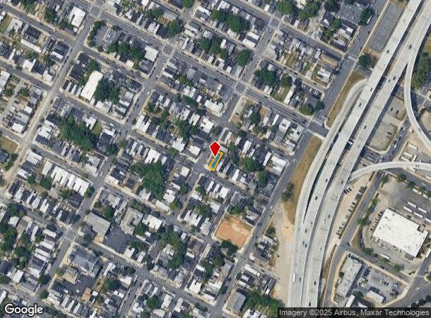  1025 Chestnut St, Wilmington, DE Parcel Map