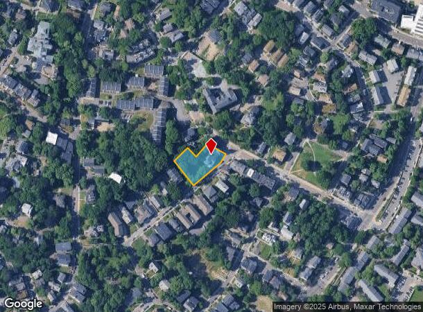 50 Cedar St, Roxbury, MA Parcel Map