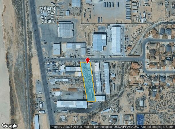  120 El Chanate Dr, Canutillo, TX Parcel Map