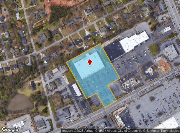  116 W Butler Rd, Mauldin, SC Parcel Map