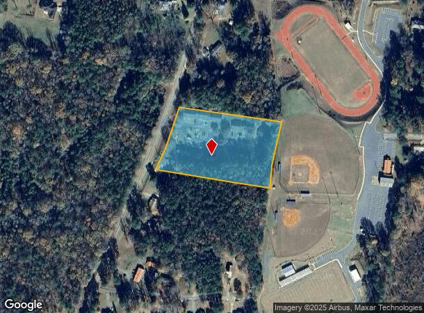 133 Dennis Creek Rd, Talbotton, GA Parcel Map