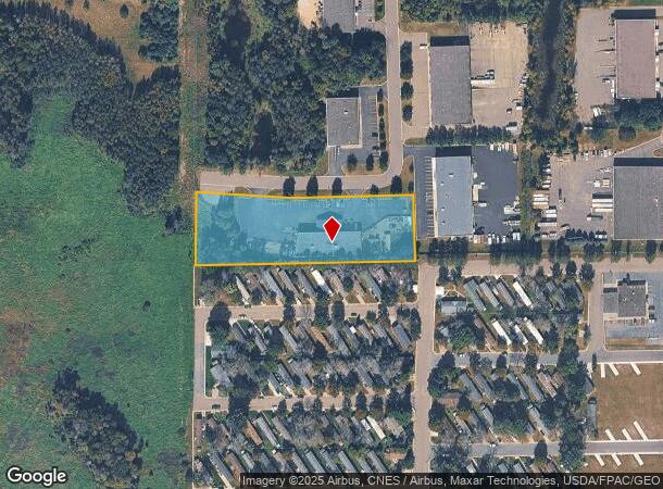  1232 171St Ln Ne, Andover, MN Parcel Map