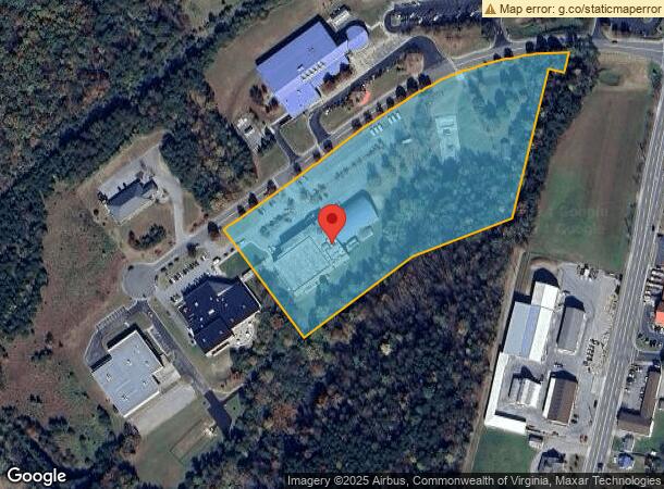  127 Technology Dr, Rocky Mount, VA Parcel Map