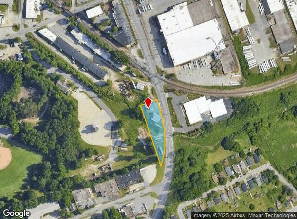  1550 W Green Dr, High Point, NC Parcel Map
