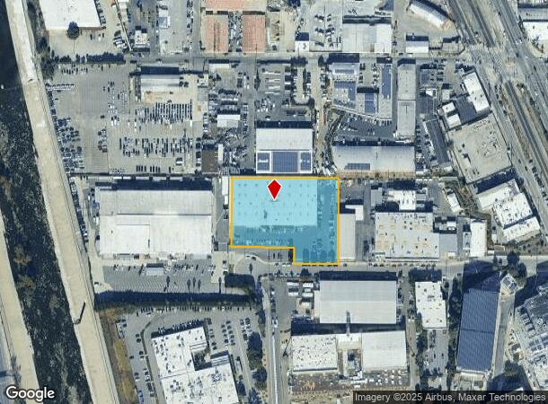  4565 Electronics Pl, Los Angeles, CA Parcel Map