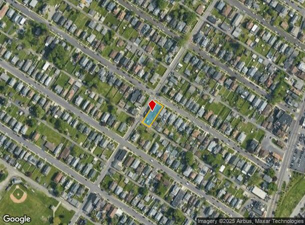  1139 Rundle St, Scranton, PA Parcel Map