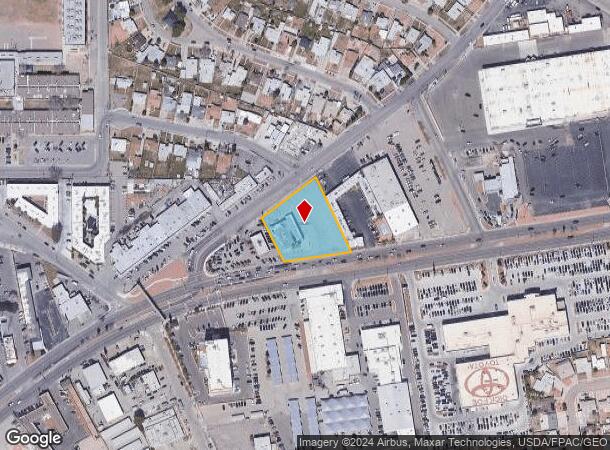  6305 Montana Ave, El Paso, TX Parcel Map