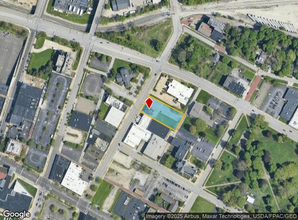  65 N Summit St, Akron, OH Parcel Map
