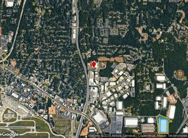  3780 Southside Industrial Pkwy Se, Atlanta, GA Parcel Map