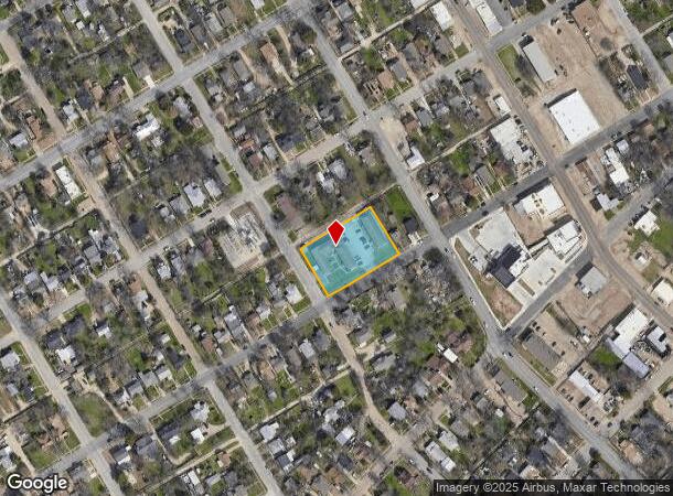  2617 Cole Ave, Waco, TX Parcel Map