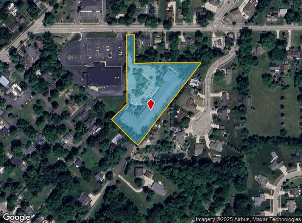  184 East Rd, Dimondale, MI Parcel Map