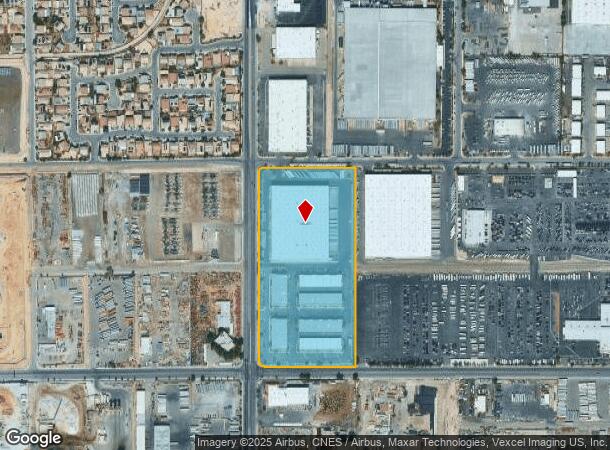 500 E Gowan Rd, North Las Vegas, NV Parcel Map
