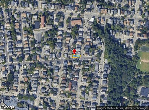  153 Amherst St, Providence, RI Parcel Map