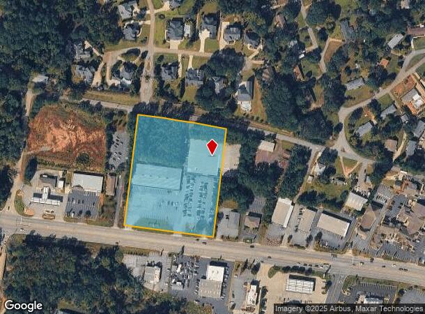 4142 Clemson Blvd, Anderson, SC Parcel Map