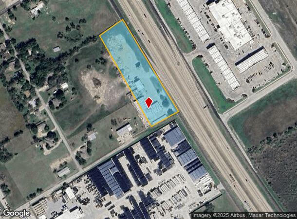 1405 S Interstate Highway 45, Ennis, TX Parcel Map