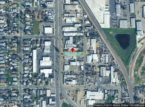 1368 N Blackstone Ave, Fresno, CA Parcel Map